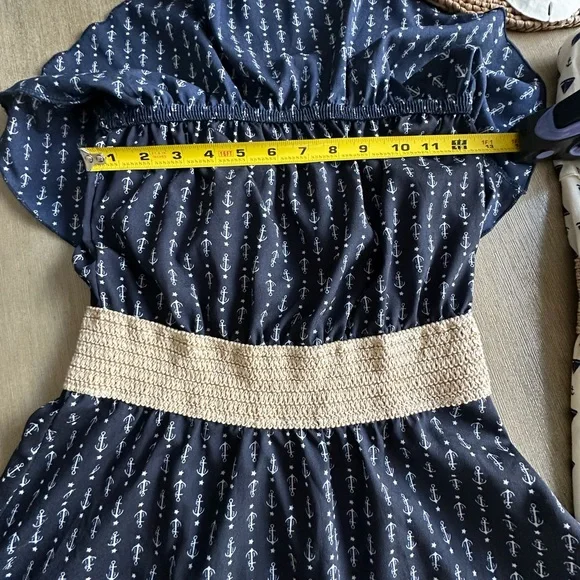 Ocean Drive Women’s Dress set - Navy and Cream - Picture 6 of 9
